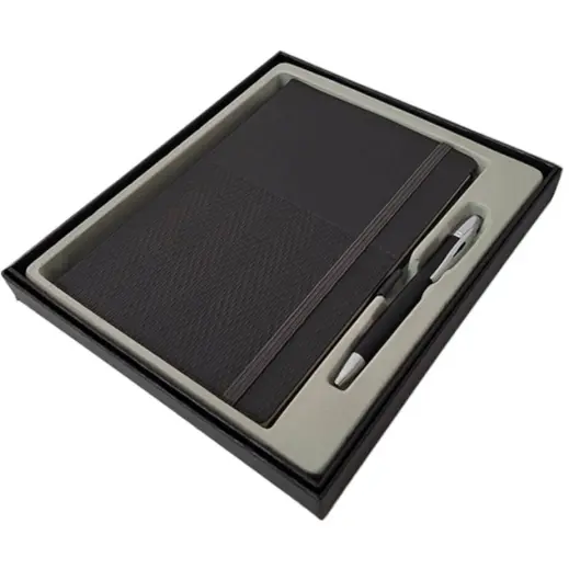 Prestige Herringbone Gift Set Grey